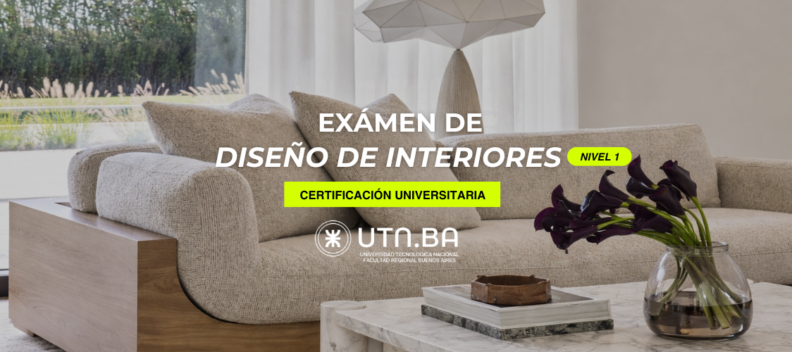 Examen Diseño de Interiores - Nivel 1 1 N1