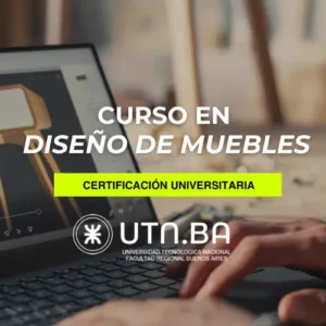 Curso de diseño de muebles certificado por la universidad tecnologica nacional