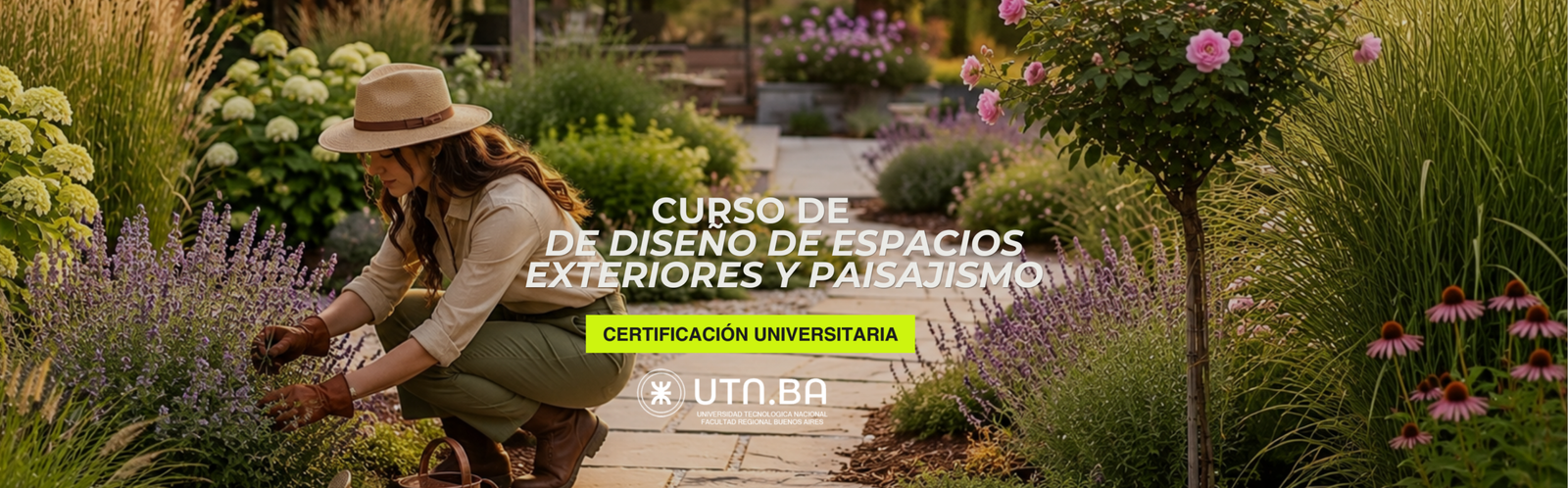 Diseño de Espacios Exteriores y Paisajismo
